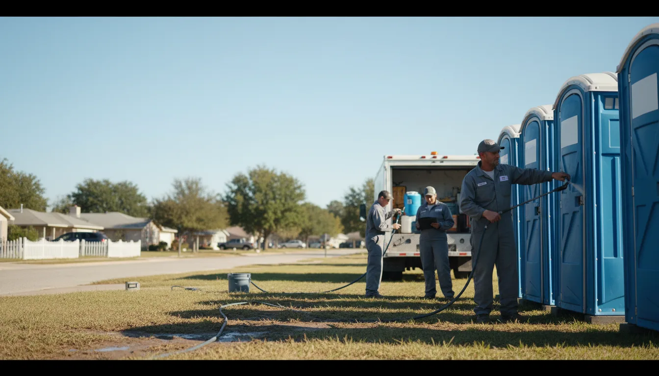 Long-Term Portable Toilet Rental in Kingstree, SC near me